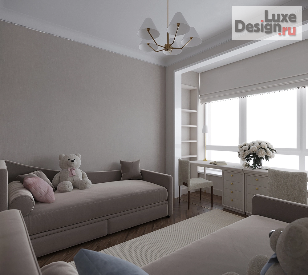 Дизайн интерьера трехкомнатной квартиры "Квартира" (фото 19)