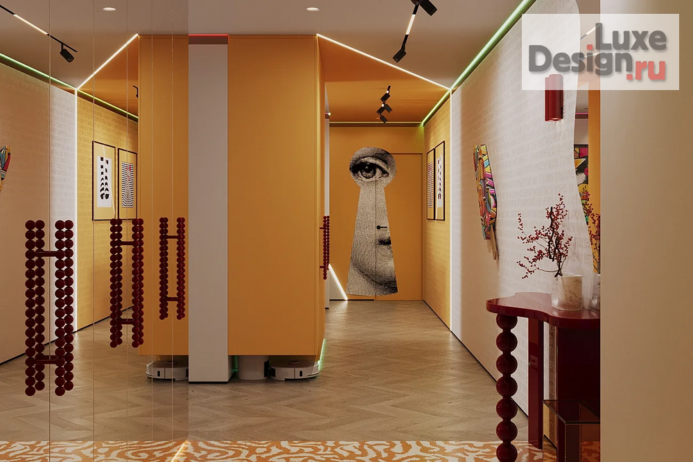 Дизайн интерьера квартиры студии "Квартира в Нью-Йорке" (фото 2)