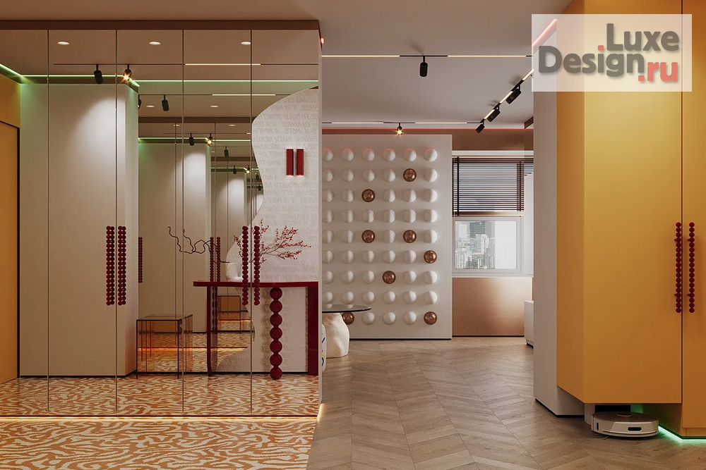 Дизайн интерьера квартиры студии "Квартира в Нью-Йорке" (фото 3)