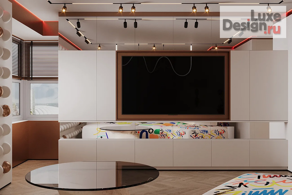 Дизайн интерьера квартиры студии "Квартира в Нью-Йорке" (фото 6)