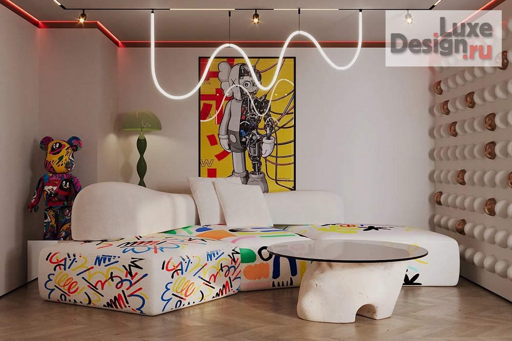 Дизайн интерьера квартиры студии "Квартира в Нью-Йорке" (фото 7)