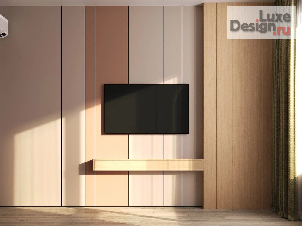 Дизайн интерьера спальни "Мираж Пудровых Мечт" (фото 5)