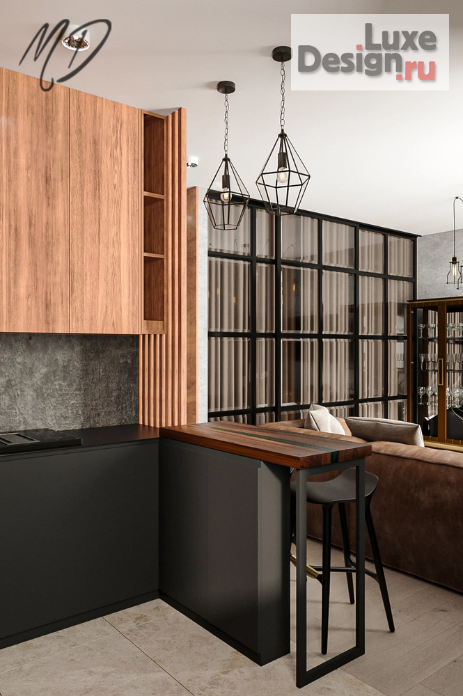 Дизайн интерьера квартиры студии "Студия " (фото 9)