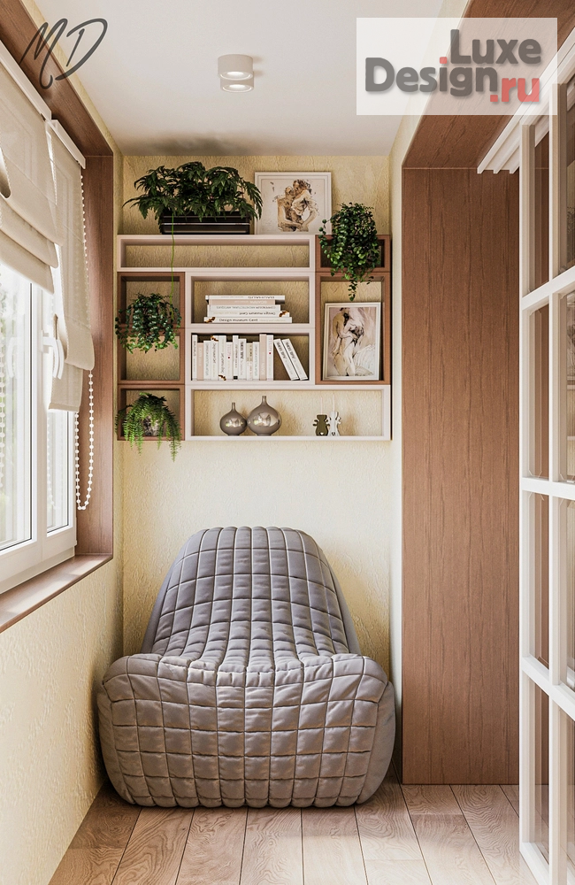 Дизайн интерьера трехкомнатной квартиры "Спальня родителей " (фото 6)