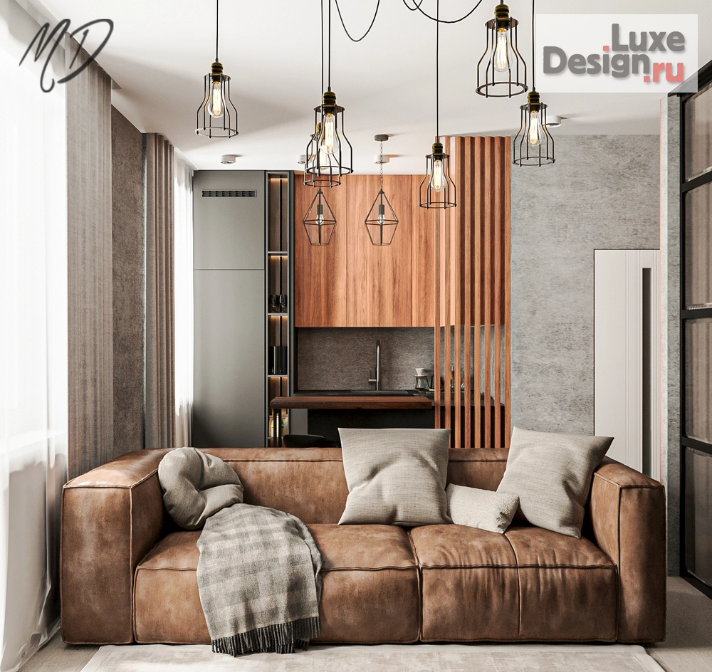 Дизайн интерьера квартиры студии "Студия " (фото 1)