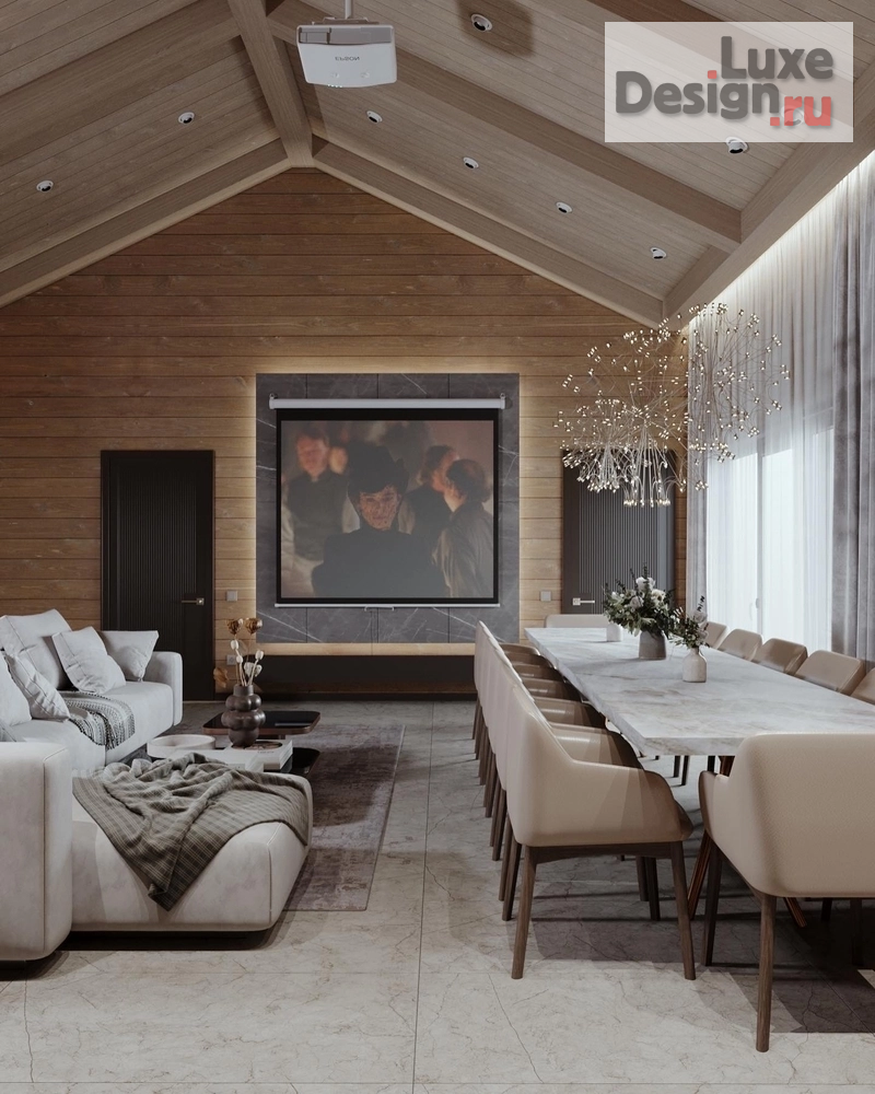 Дизайн интерьера загородного дома "Дизайн интерьера загородного дома" (фото 7)