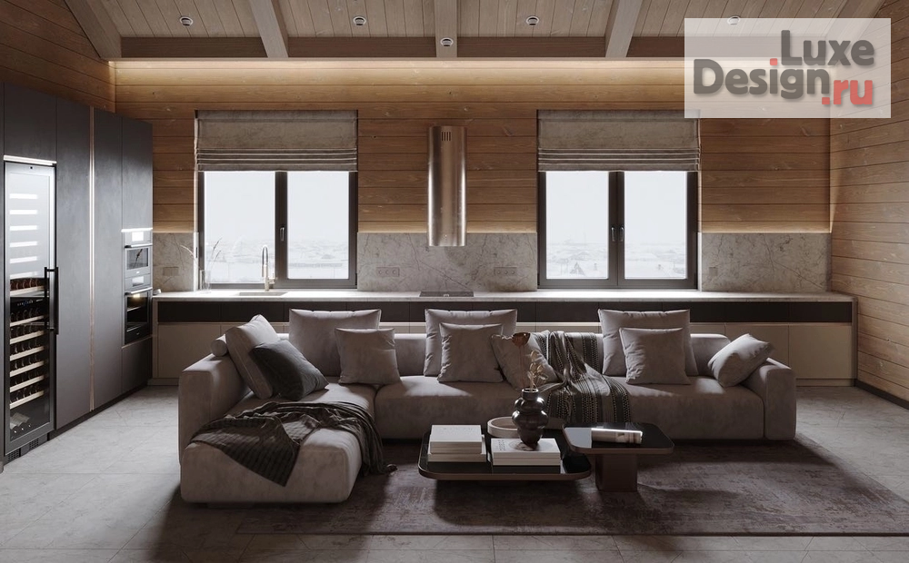 Дизайн интерьера загородного дома "Дизайн интерьера загородного дома" (фото 3)