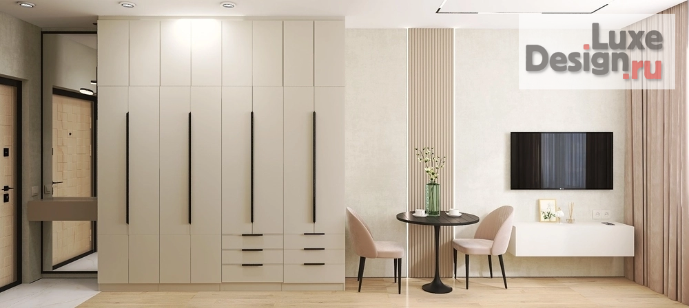 Дизайн интерьера квартиры студии "Студия ЖК Астон.Талистан" (фото 1)