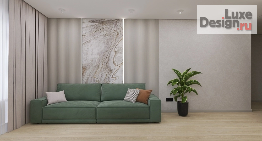 Дизайн интерьера кухни "Кухня-гостиная" (фото 11)