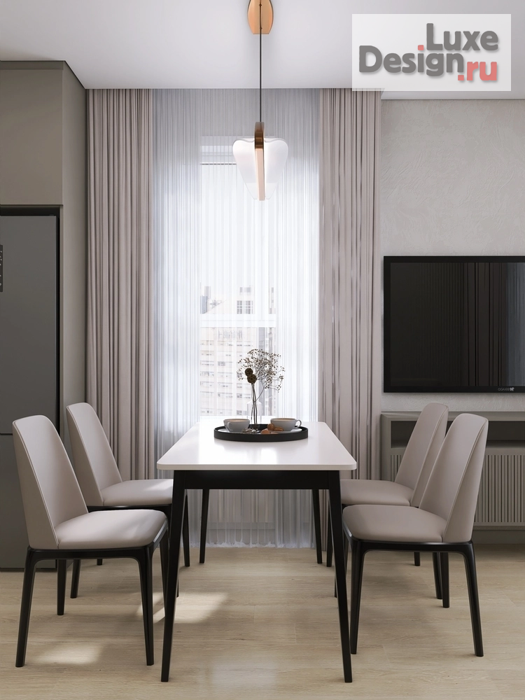 Дизайн интерьера кухни "Кухня-гостиная" (фото 3)