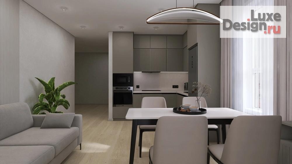 Дизайн интерьера кухни "Кухня-гостиная" (фото 1)