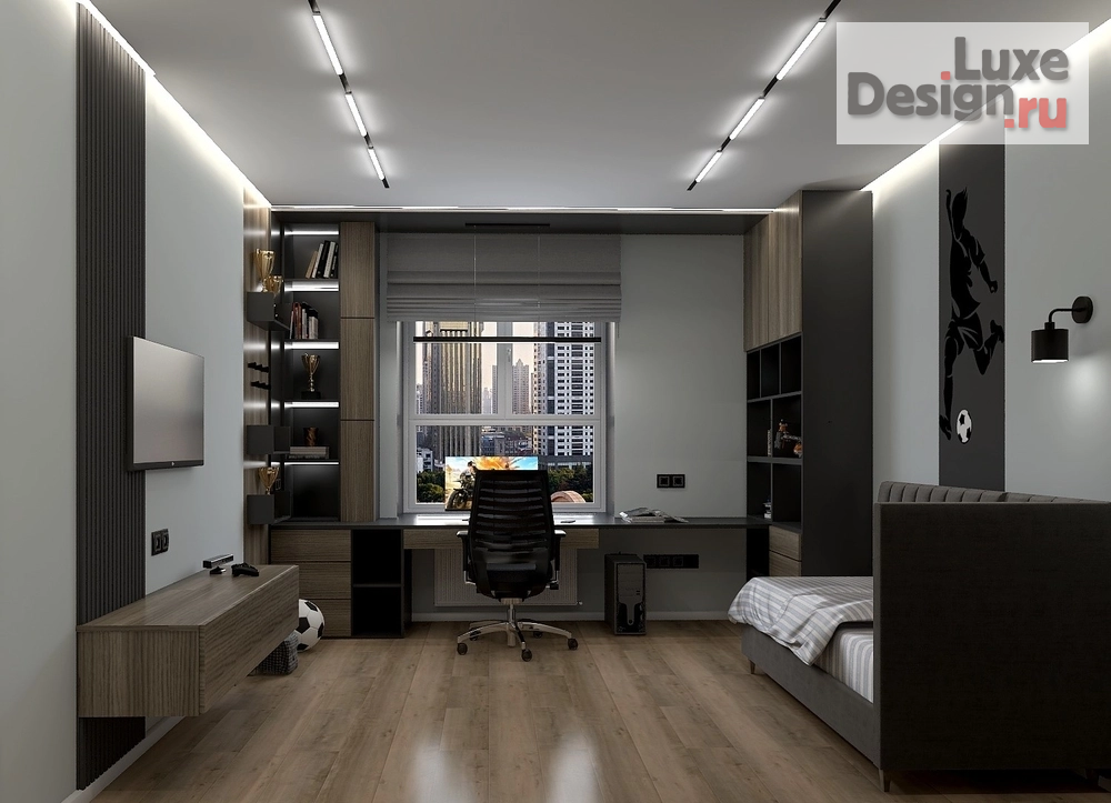 Дизайн интерьера детской "Детская комната" (фото 4)