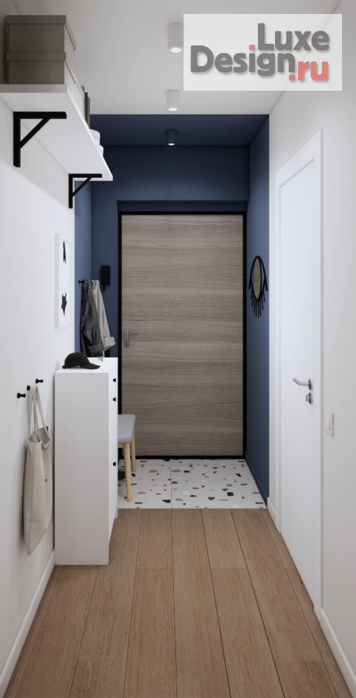 Дизайн интерьера однокомнатной квартиры "Студия 30 м2" (фото 4)