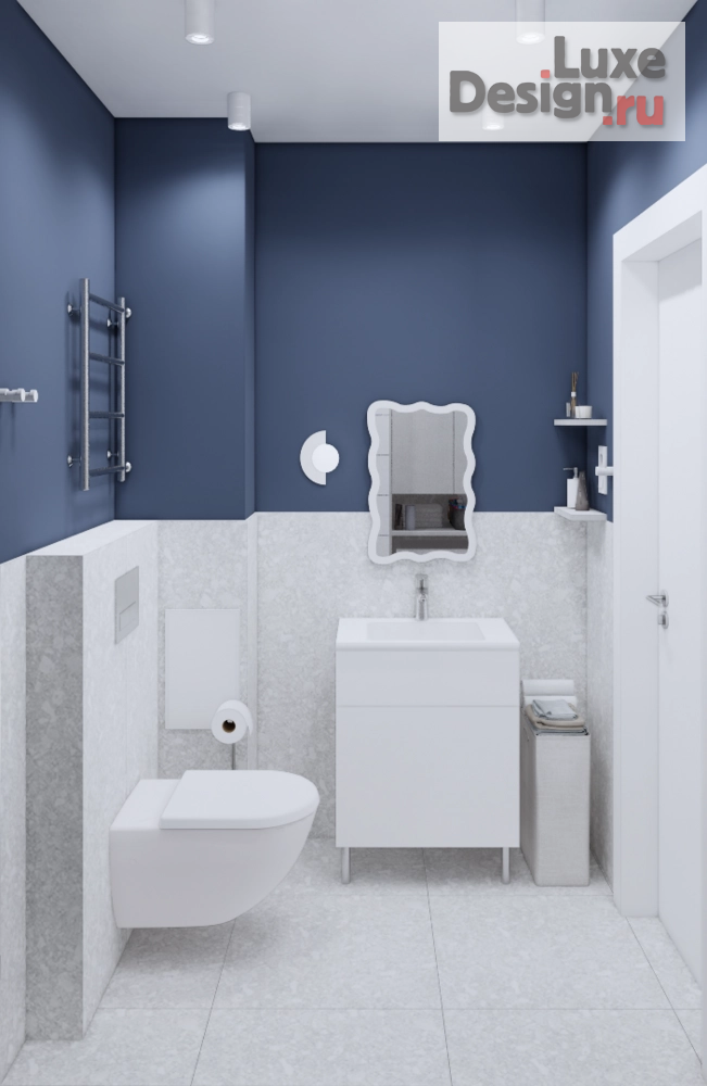 Дизайн интерьера однокомнатной квартиры "Студия 30 м2" (фото 7)