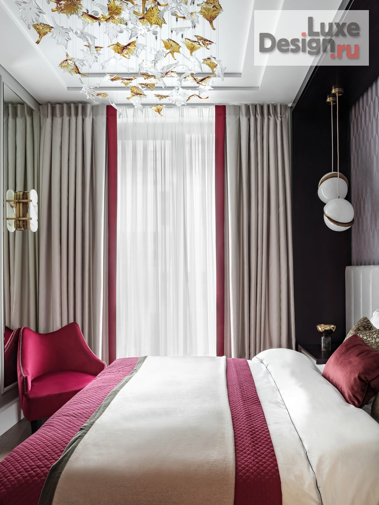 Дизайн интерьера трехкомнатной квартиры "Квартира в стиле ар-деко" (фото 9)