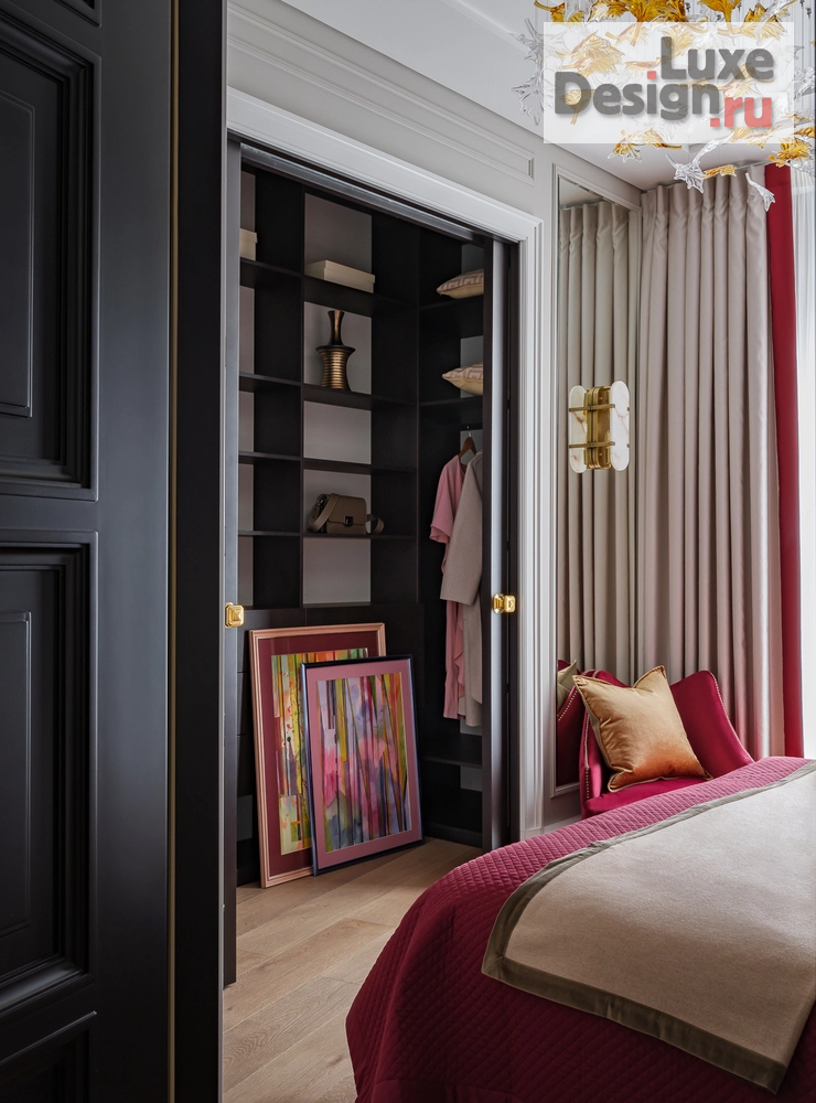 Дизайн интерьера трехкомнатной квартиры "Квартира в стиле ар-деко" (фото 11)