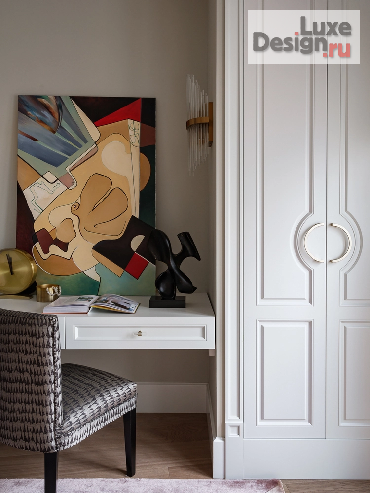 Дизайн интерьера трехкомнатной квартиры "Квартира в стиле ар-деко" (фото 14)