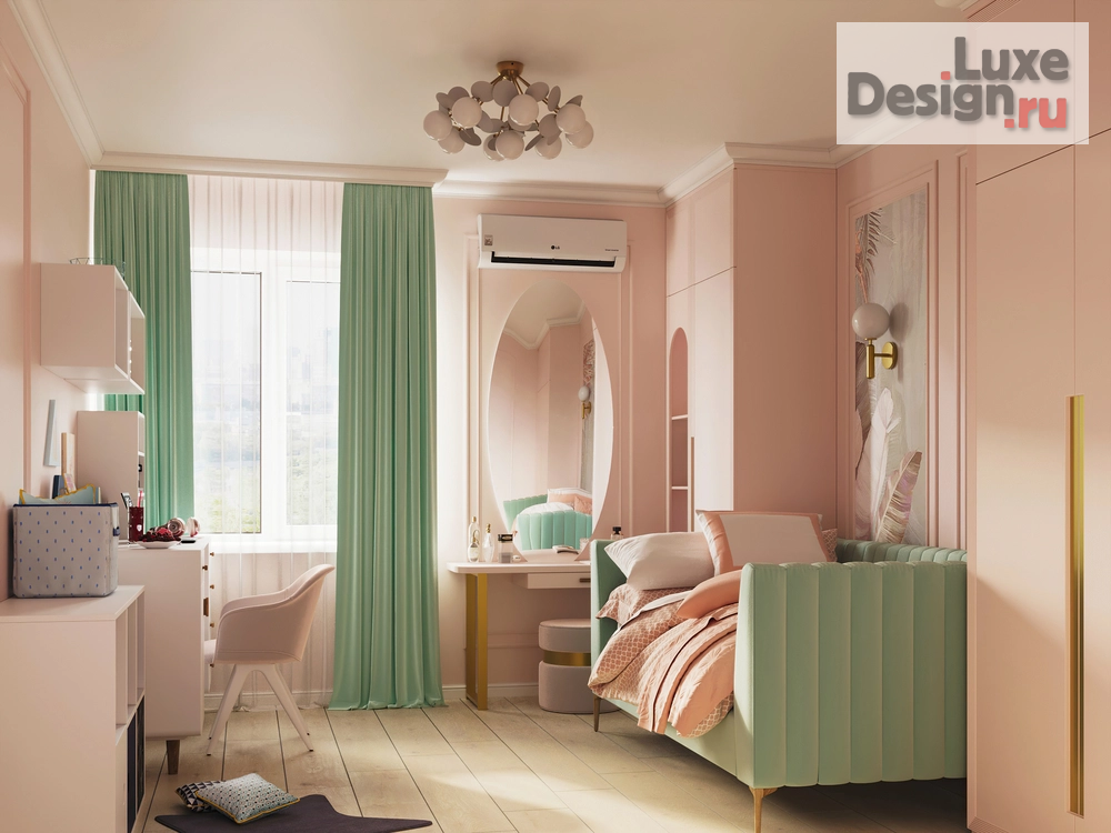 Дизайн интерьера детской "Спальня для малышки " (фото 1)
