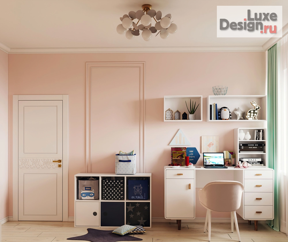 Дизайн интерьера детской "Спальня для малышки " (фото 3)