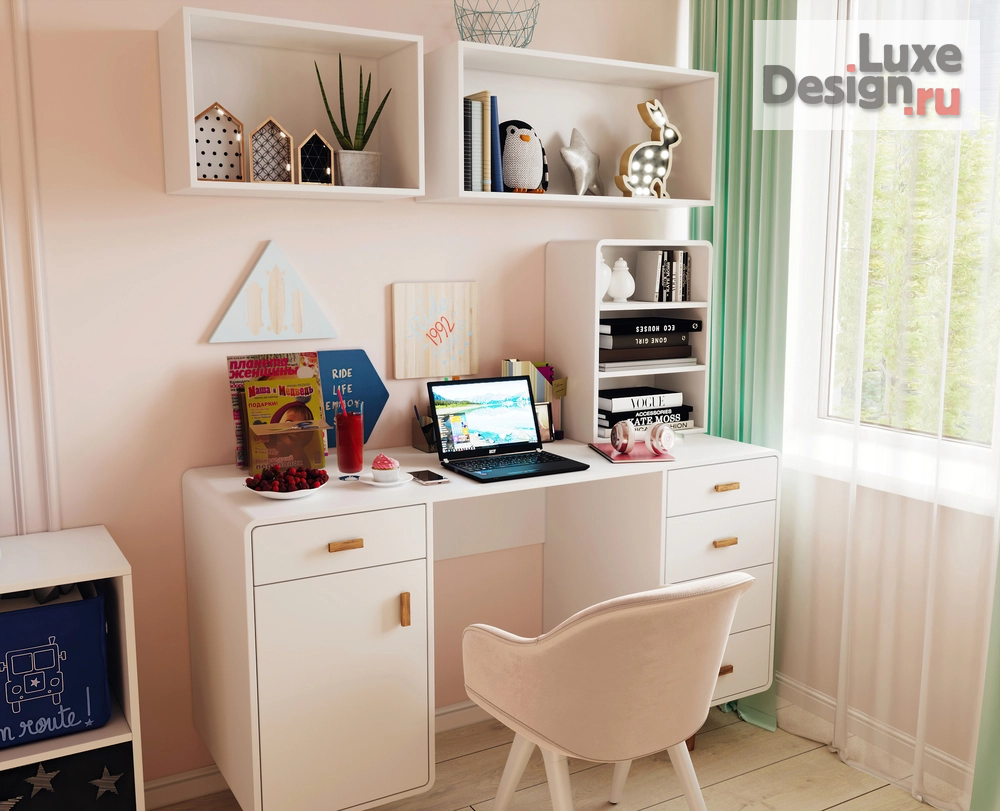 Дизайн интерьера детской "Спальня для малышки " (фото 5)