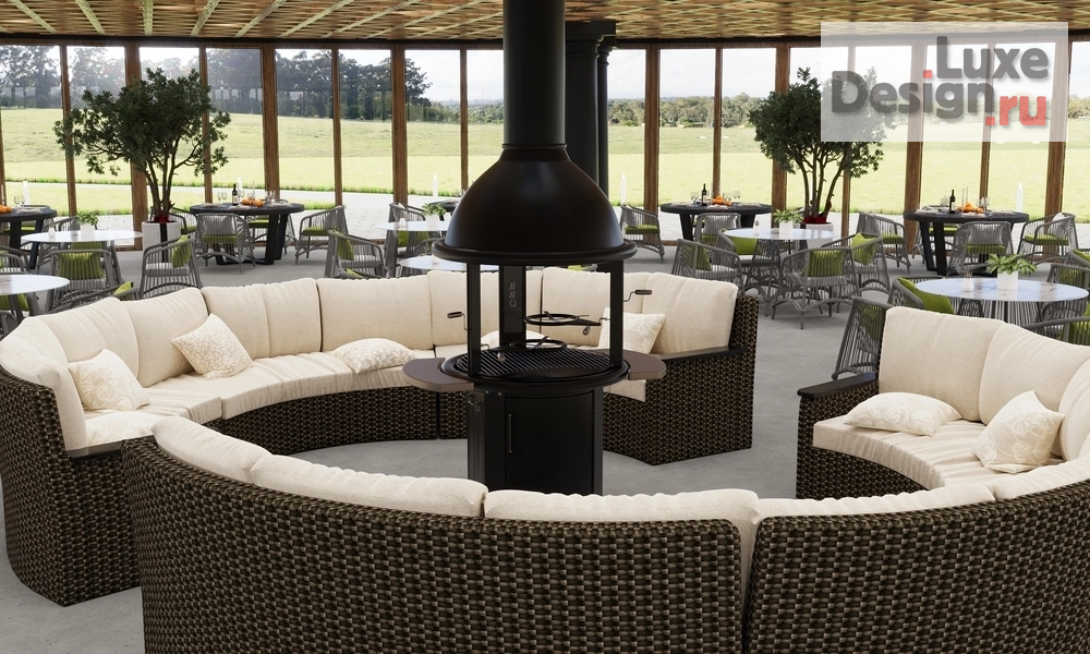 Дизайн интерьера ресторана "Кейтеринг площадка " (фото 6)