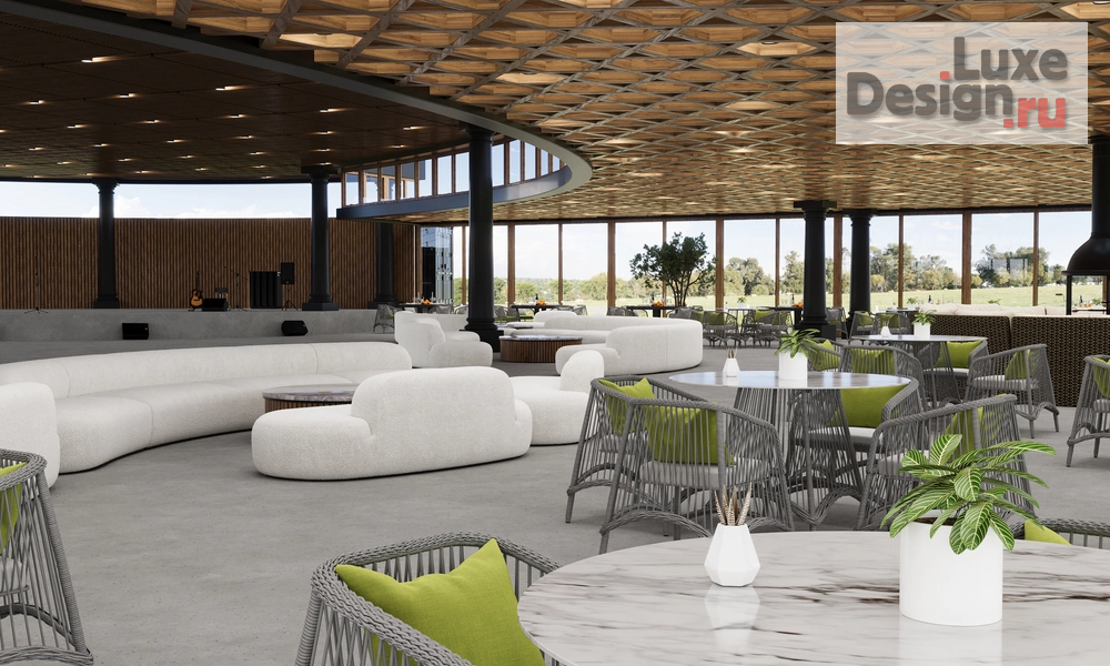 Дизайн интерьера ресторана "Кейтеринг площадка " (фото 5)