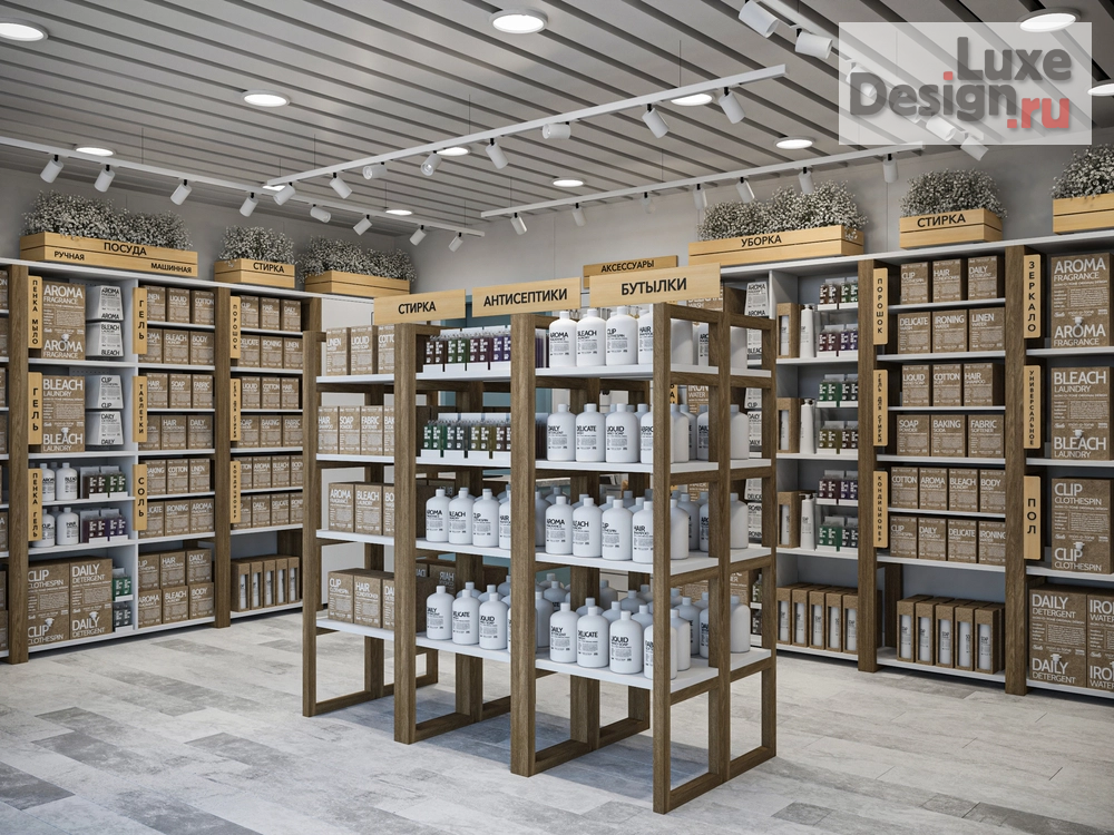 Дизайн интерьера торгового комплекса "Дизайн павильона в Москве FLEXFRESH " (фото 7) от дизайнера Зырянова Юлия Коммерческие интерьеры для бизнеса Дизайн интерьера торгового комплекса "Дизайн павильона в Москве FLEXFRESH " (фото 7)