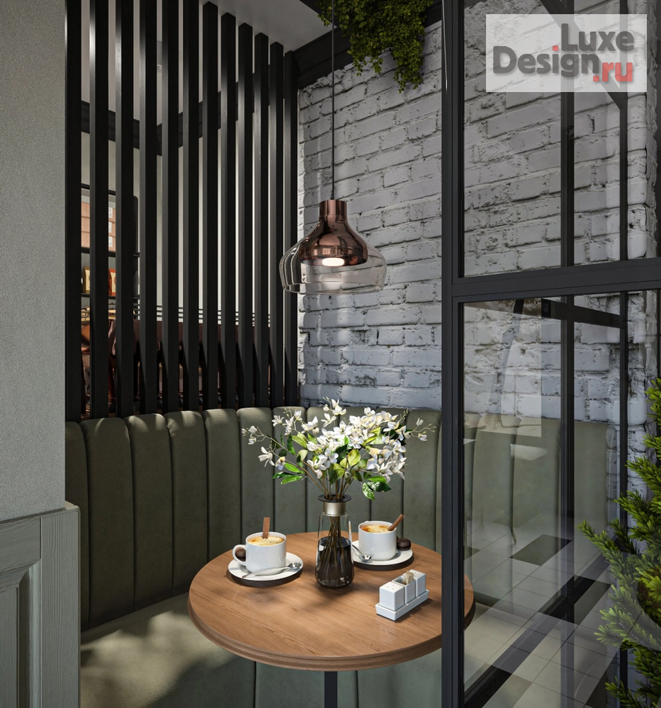 Дизайн интерьера кафе "Дизайн Кофейни в Москве, как искусство. "Мане и Моне"" (фото 3)