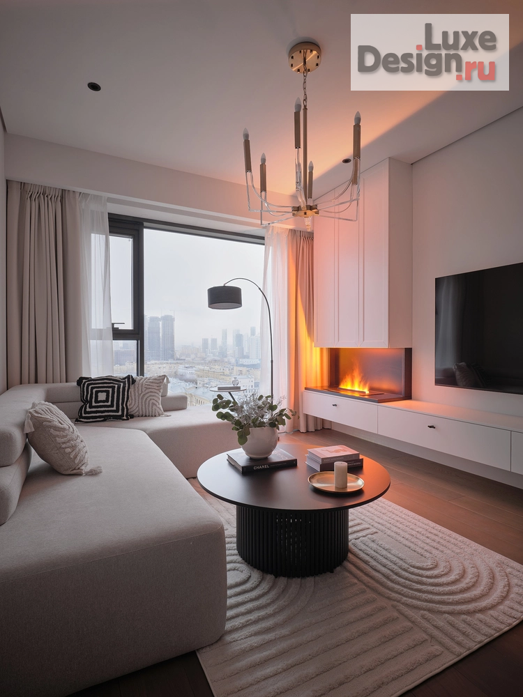 Дизайн интерьера апартаментов "Поклонная" (фото 2)