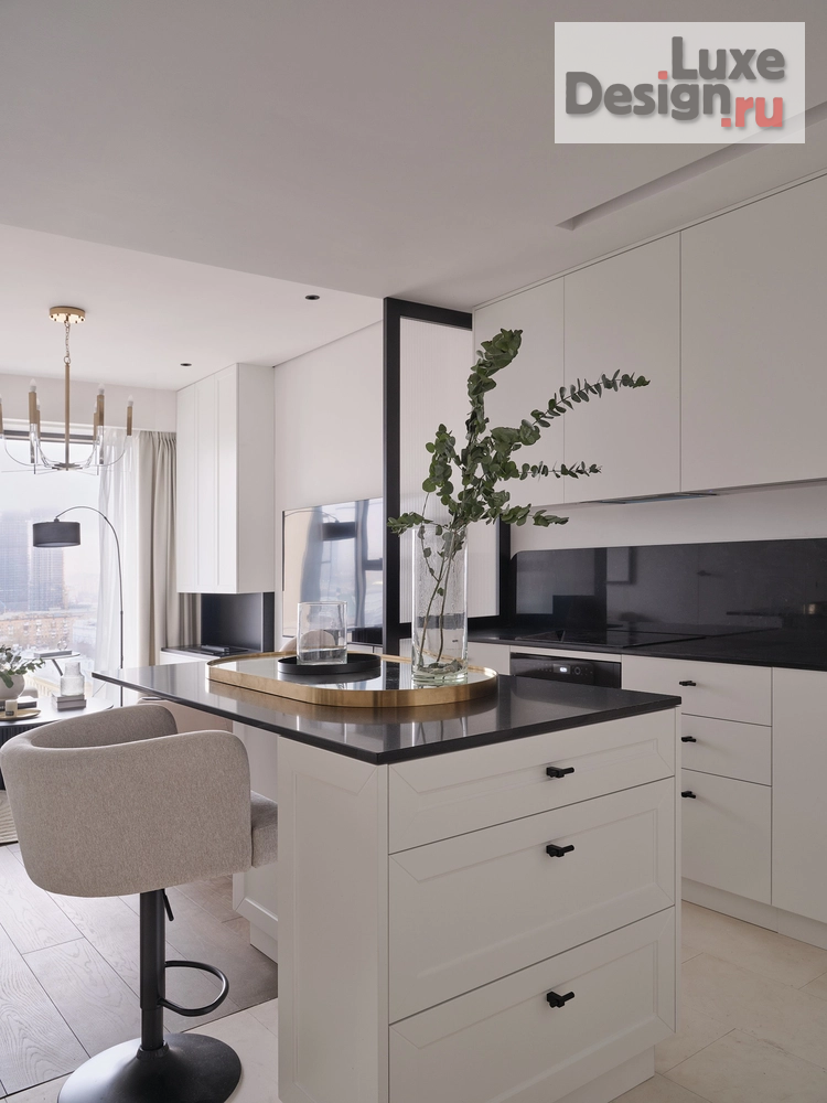 Дизайн интерьера апартаментов "Поклонная" (фото 8)