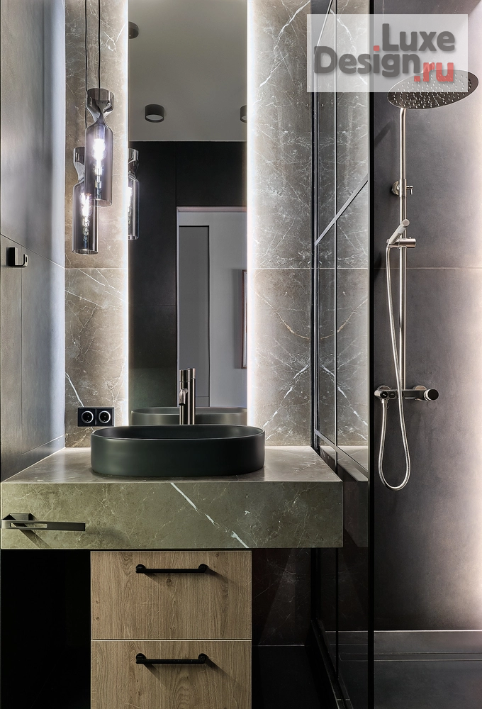 Дизайн интерьера квартиры студии "Береговой" (фото 18)