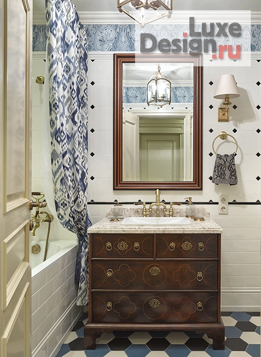 Дизайн интерьера трехкомнатной квартиры "Квартира на Мичуринском проспекте" (фото 13)