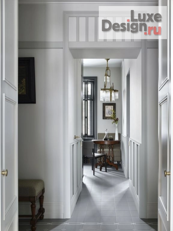 Дизайн интерьера трехкомнатной квартиры "Квартира на Полянке: микс скандинавского стиля с английской классикой" (фото 10)