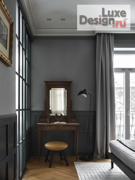 Дизайн интерьера трехкомнатной квартиры "Квартира на Полянке: микс скандинавского стиля с английской классикой" (фото 15)