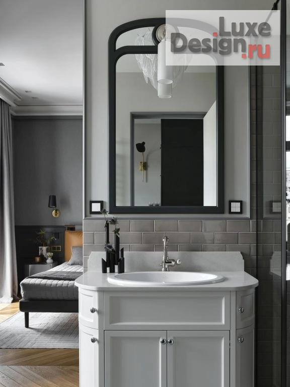 Дизайн интерьера трехкомнатной квартиры "Квартира на Полянке: микс скандинавского стиля с английской классикой" (фото 19)