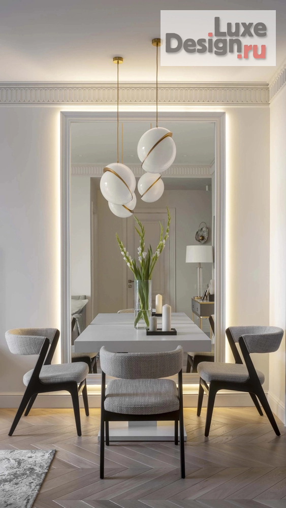 Дизайн интерьера однокомнатной квартиры "Spires" (фото 1)