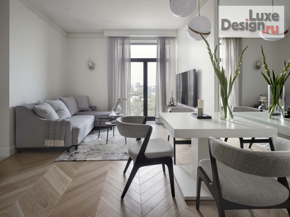 Дизайн интерьера однокомнатной квартиры "Spires" (фото 6)