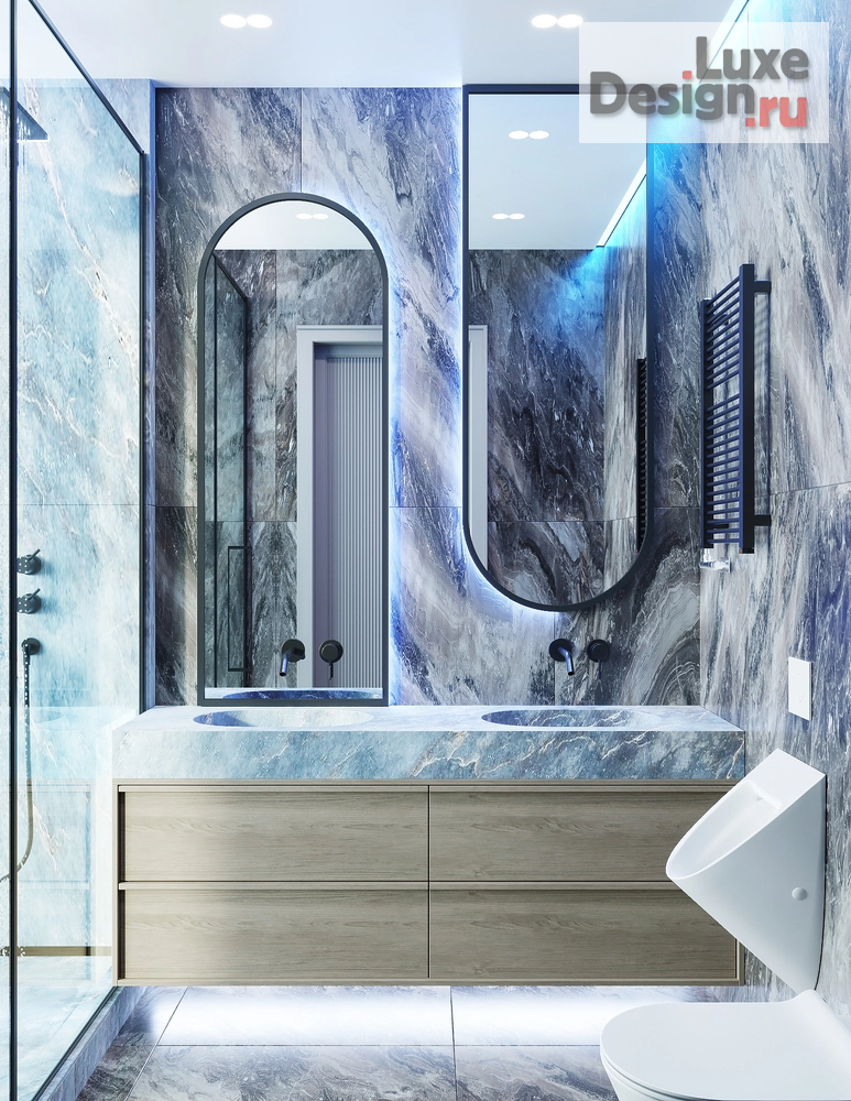 Дизайн интерьера трехкомнатной квартиры "ЖК СОБЫТИЕ" (фото 11)