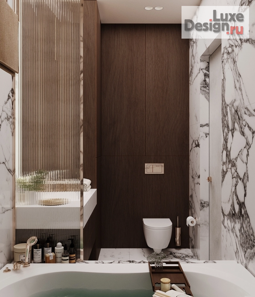 Дизайн интерьера однокомнатной квартиры "ЖК ЛЕСОБЕРЕЖНЫЙ" (фото 2)