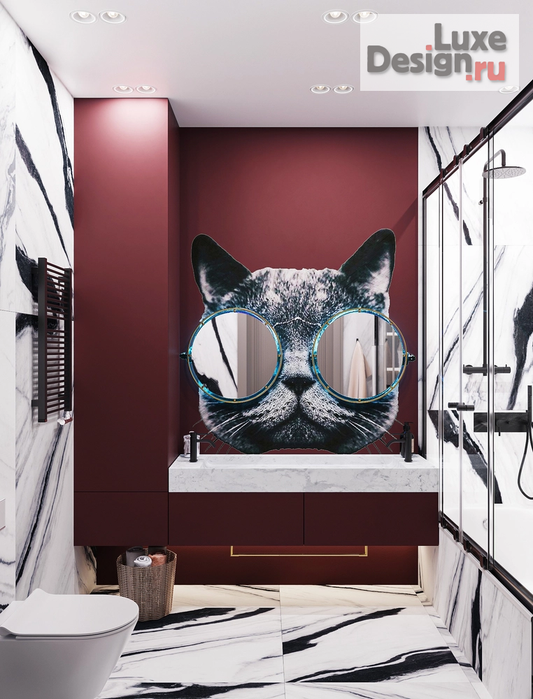 Дизайн интерьера трехкомнатной квартиры "ЖК СОБЫТИЕ" (фото 8)