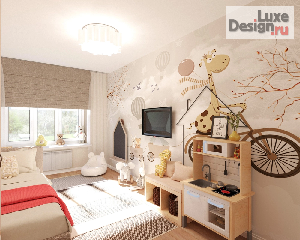 Дизайн интерьера трехкомнатной квартиры "ЖК "Родные просторы"" (фото 4)