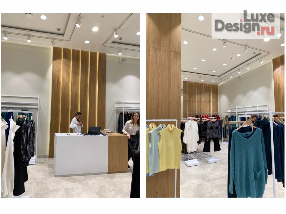 Дизайн интерьера бутика "Дизайн магазина одежды в ТЦ Авиапарк " (фото 15)