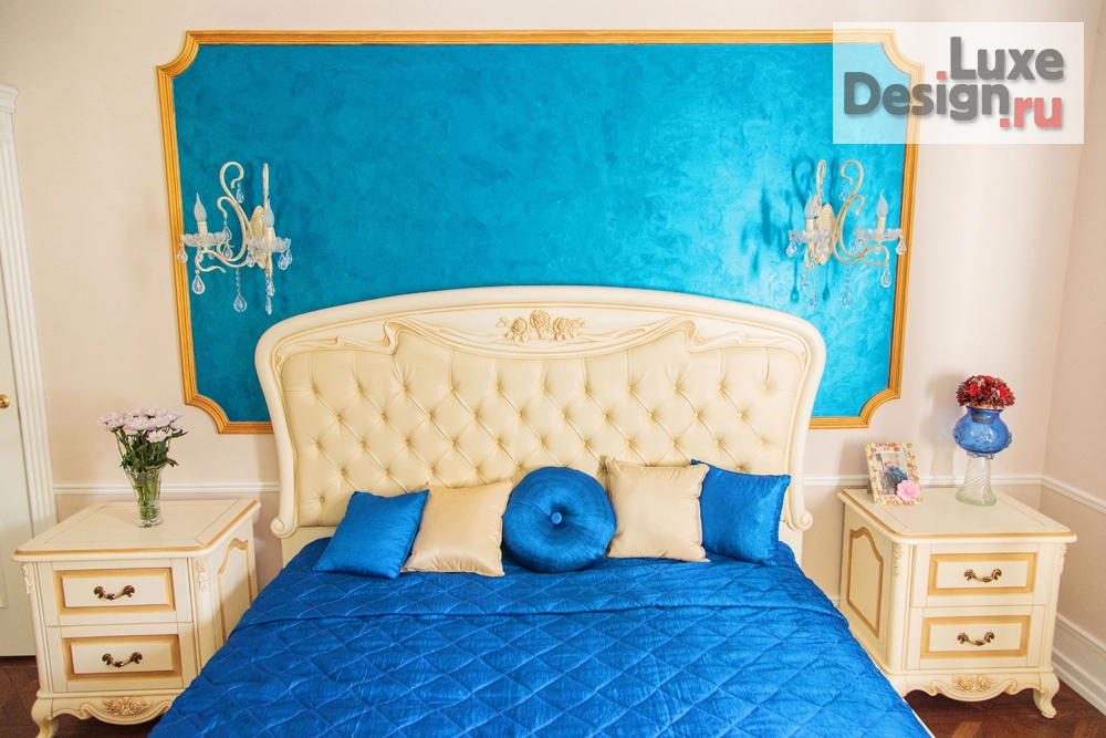 Дизайн интерьера спальни "Ремонт и Дизайн интерьера спальни для Актрисы Ольги Аросевой на 1 канале в телепередаче "Идеальный ремонт"" (фото 8)