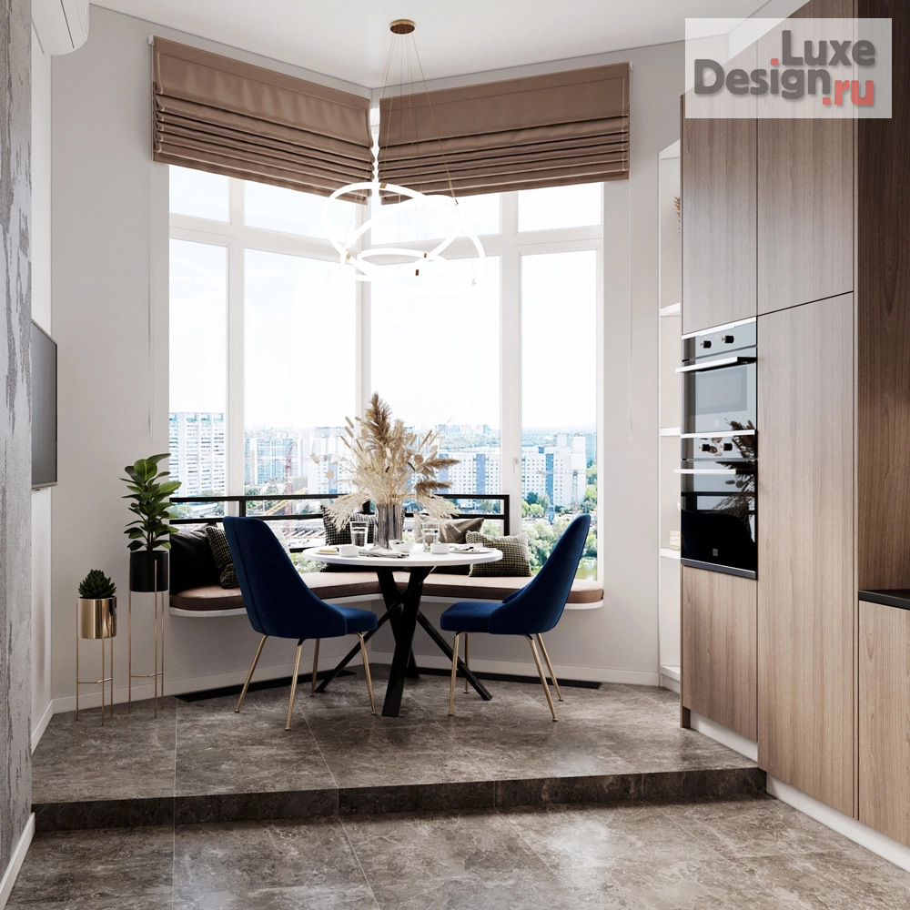 Дизайн интерьера двухкомнатной квартиры "Квартира в стиле минимализм" (фото 1)