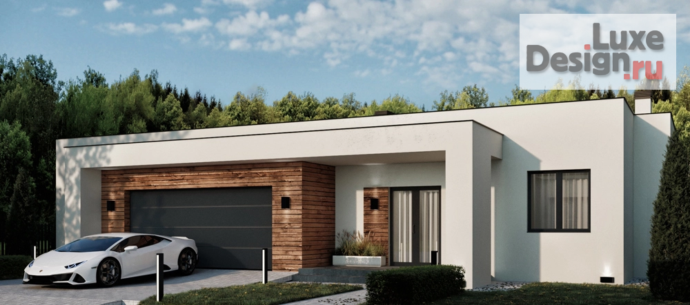 Частная архитектура "Загородный дом в стиле хай-тек" (фото 3)