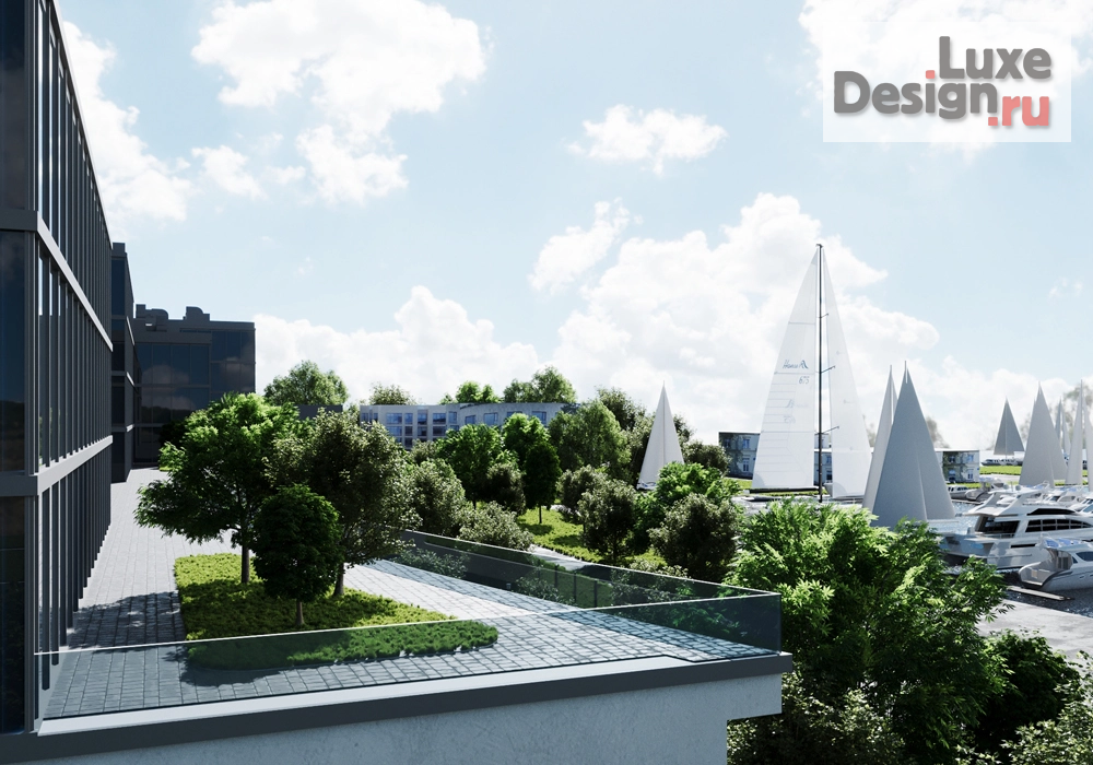 Общественная архитектура "Многофункциональный офисно-спортивный центр" (фото 11)