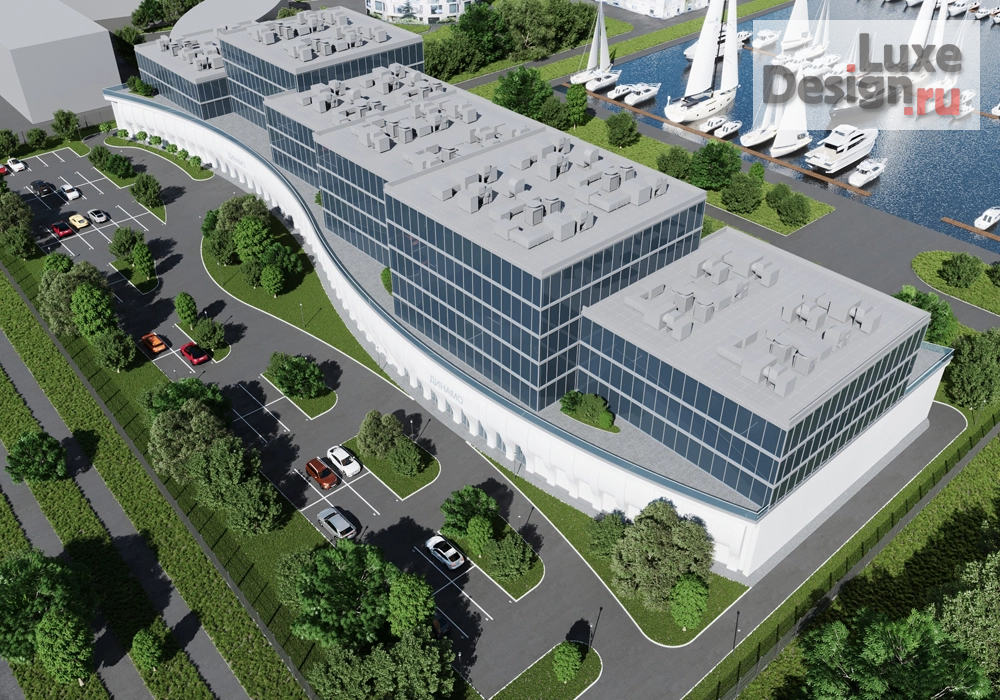 Общественная архитектура "Многофункциональный офисно-спортивный центр" (фото 9)