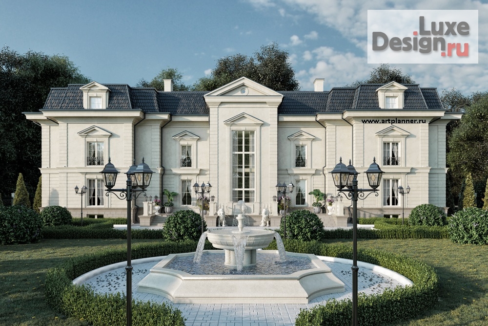 Частная архитектура "Загородный дом в классическом стиле" (фото 6)