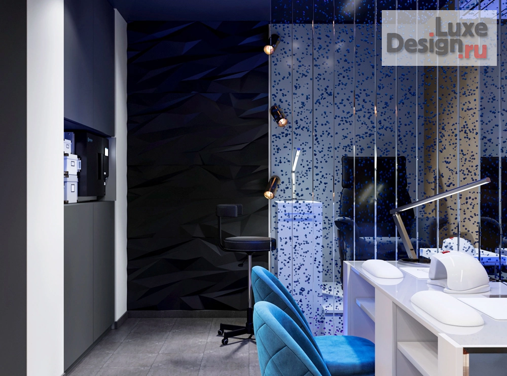 Дизайн интерьера салона красоты "Маникюрный салон в современном стиле" (фото 2)