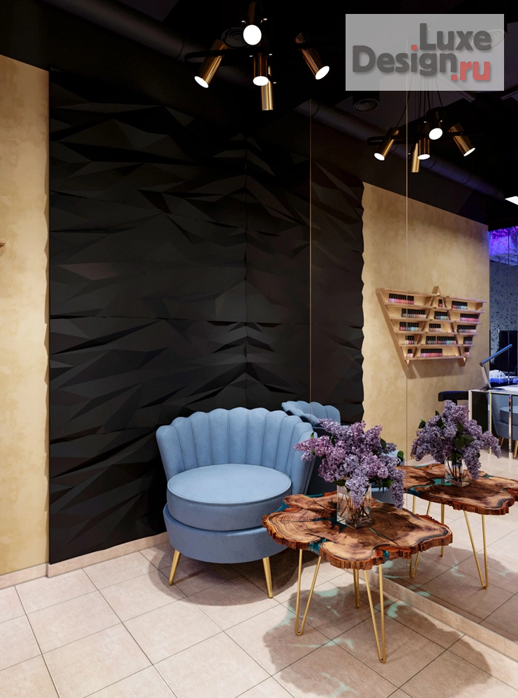 Дизайн интерьера салона красоты "Маникюрный салон в современном стиле" (фото 5)